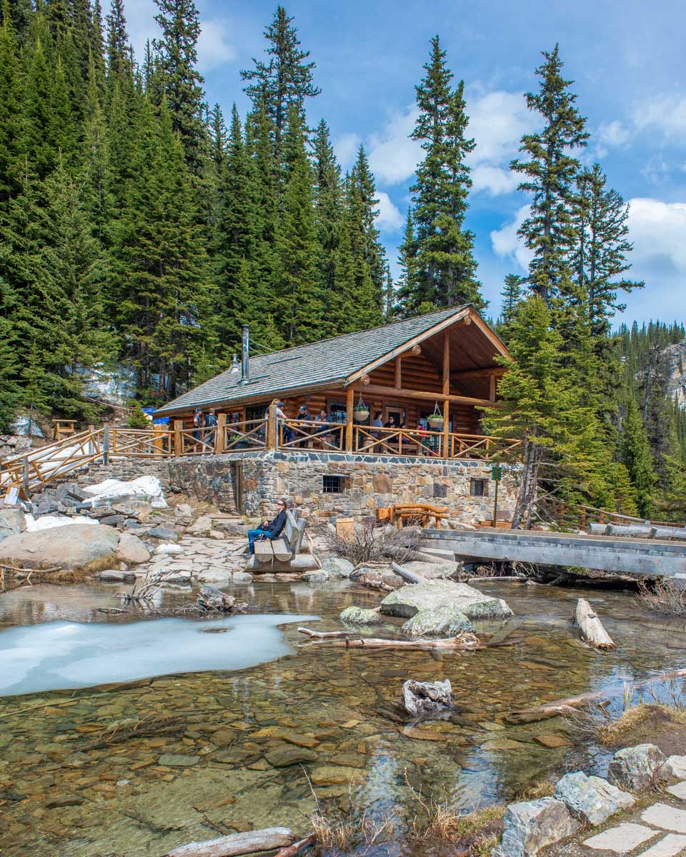 Lake Agnes Teahouse near Lake Louise