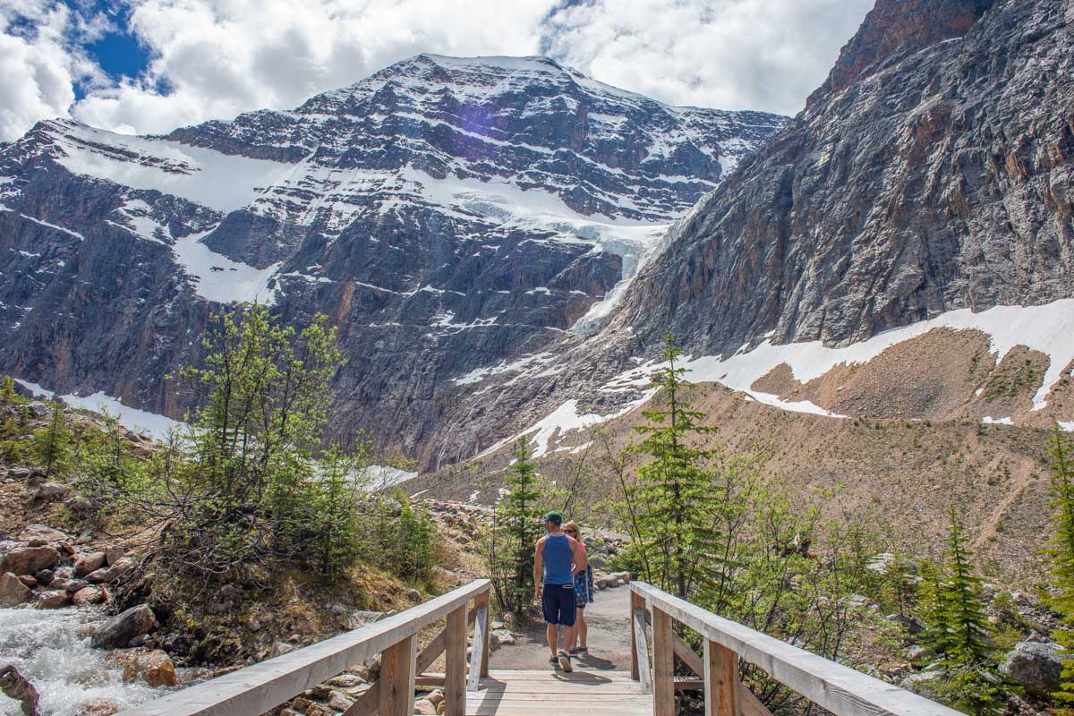 Pathway to Mount Edith Cavell, Jasper