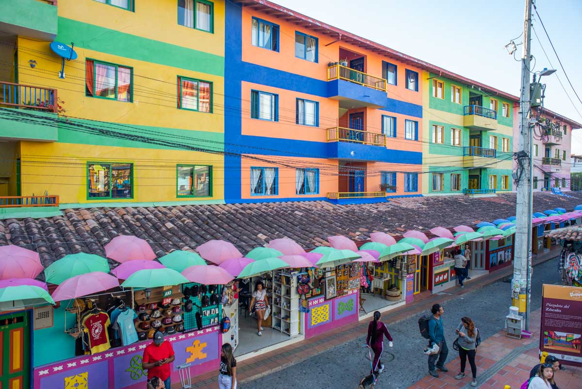 Plaza del Zocalo in Guatape