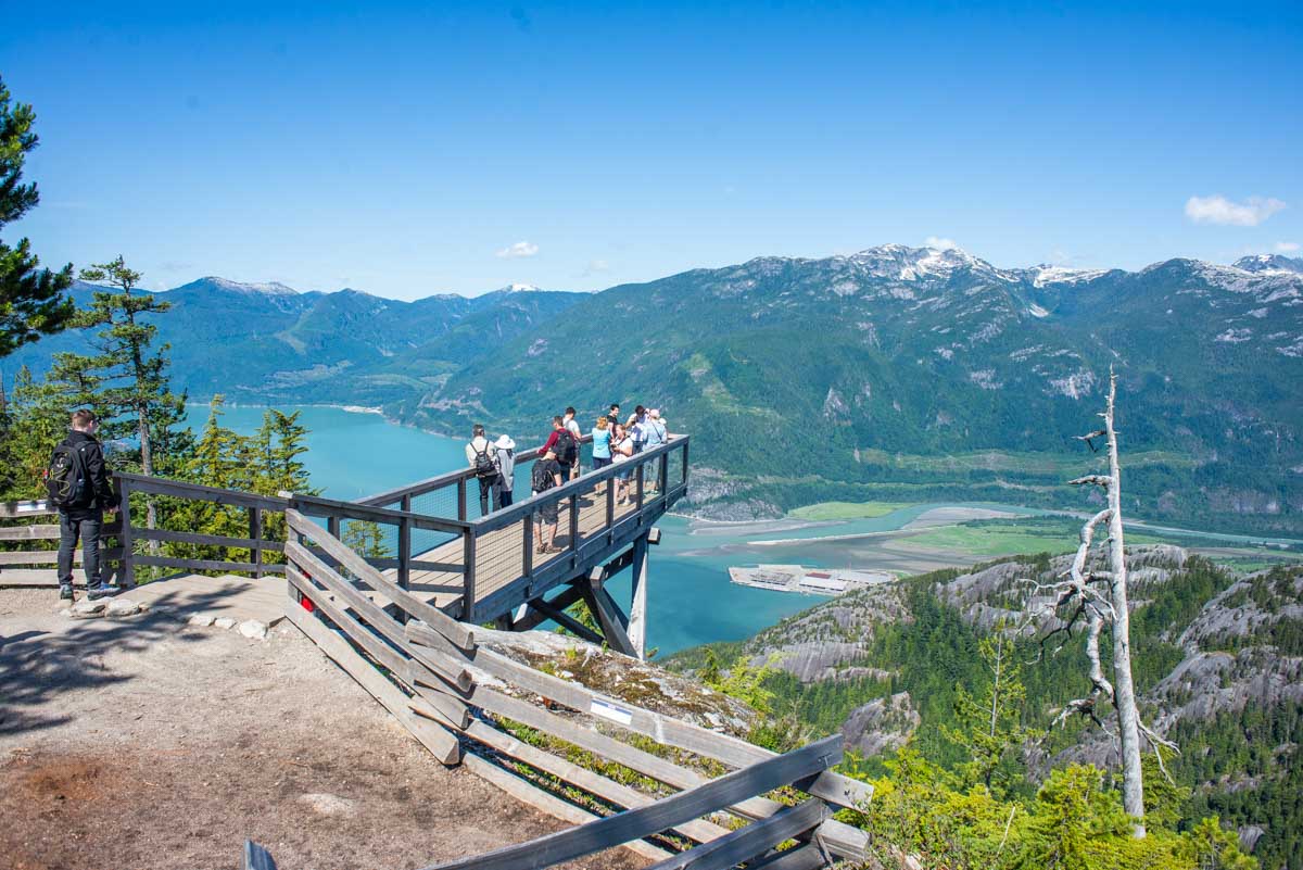 Spirit Viewing Platform on the Sea to Sky Gondola, BC