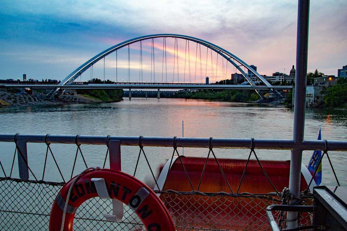 The Edmonton Riverboat cruise
