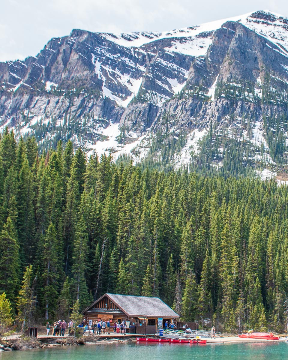 The Lake Louise Boathouse