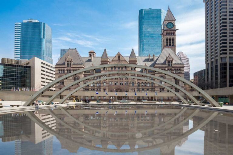 Toronto City hall in Toronto Canada