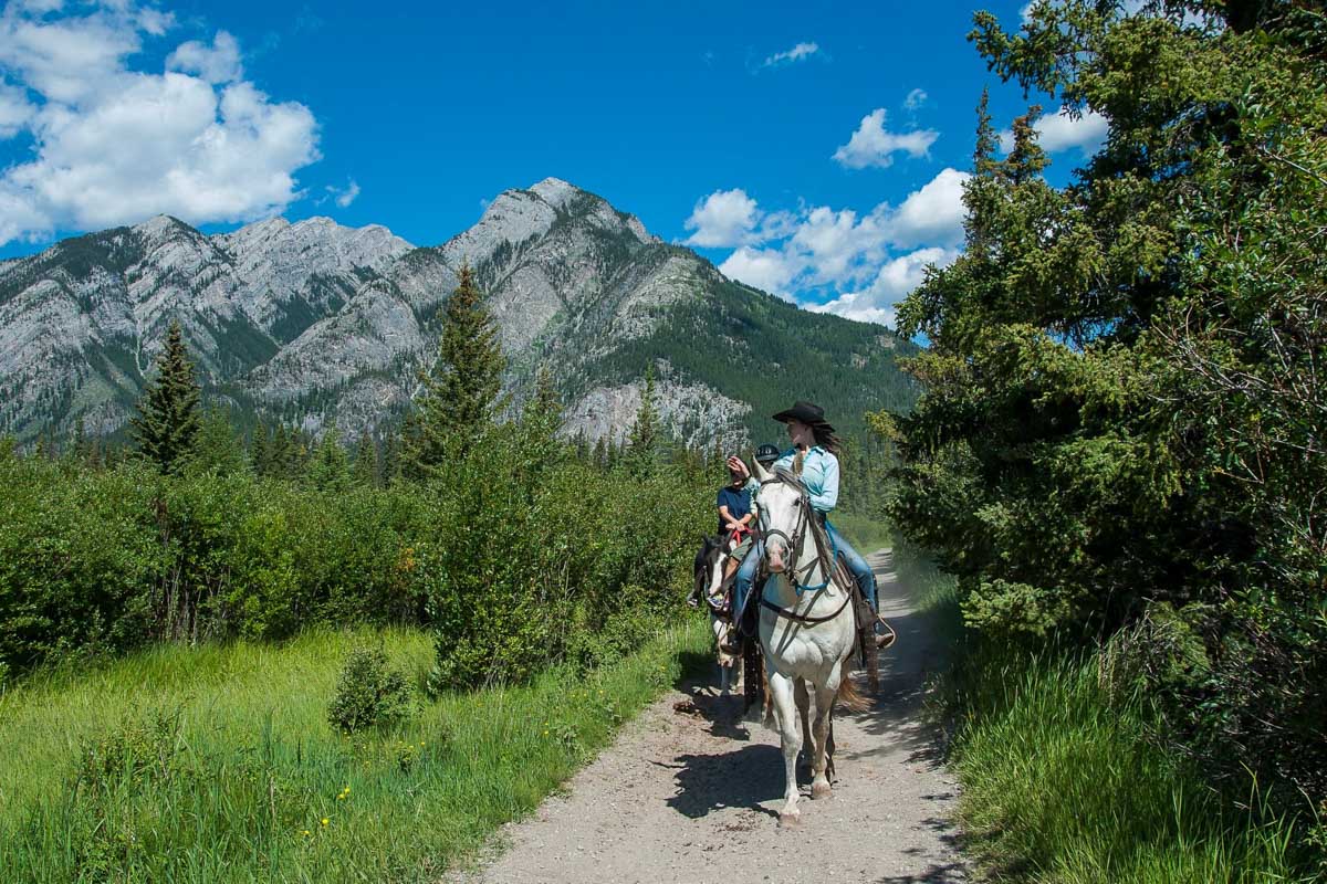 Banff Trail Riders horseback riding tour