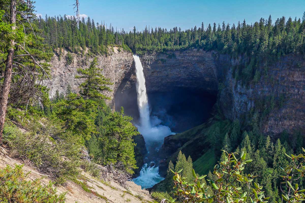Helmcken Falls in Wells Gray Provincial Park, Canada