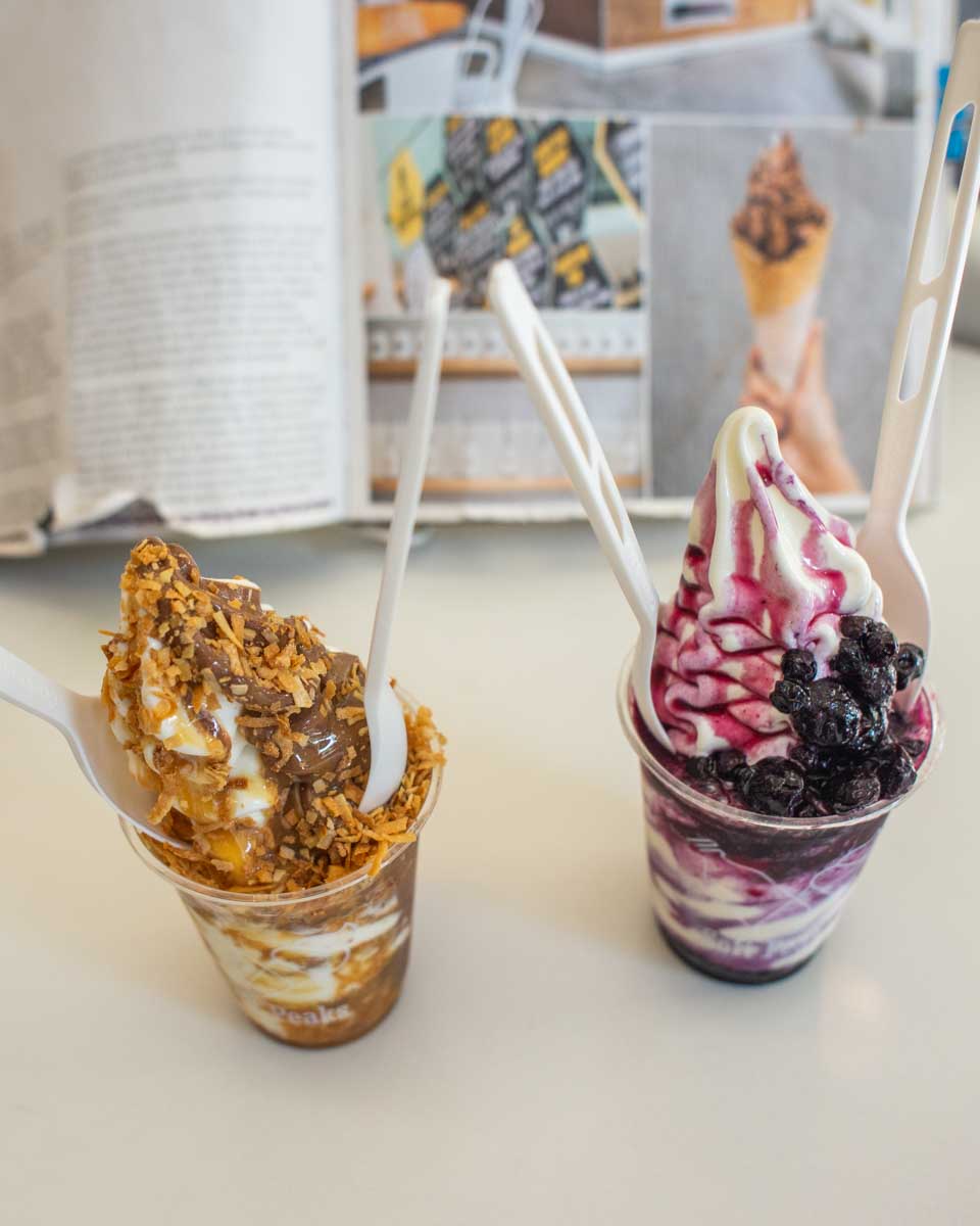 Ice cream on a Gastown Food tour in Vancouver