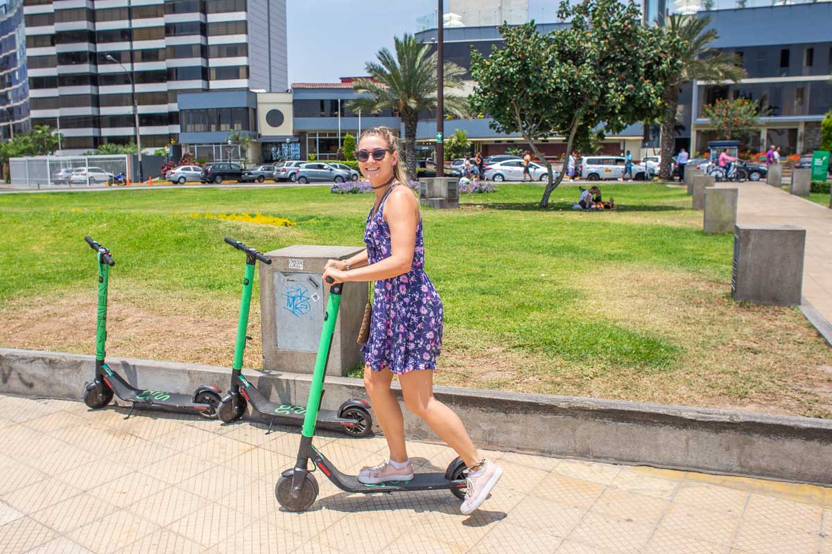 Bailey in Lima, Peru
