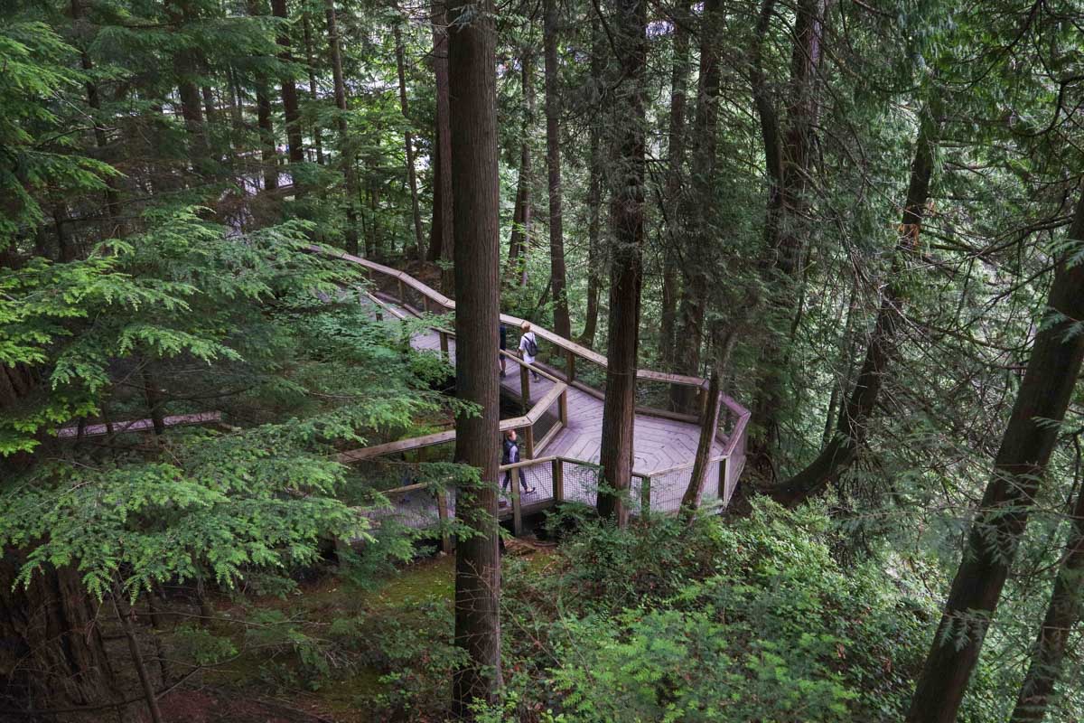 Capilano Suspension Bridge walkway