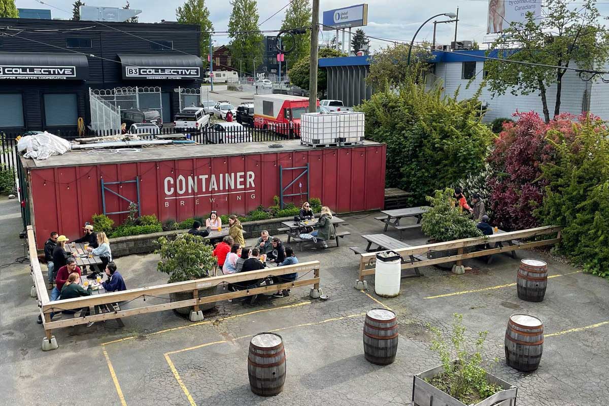 Container Brewing in Vancouver, Canada