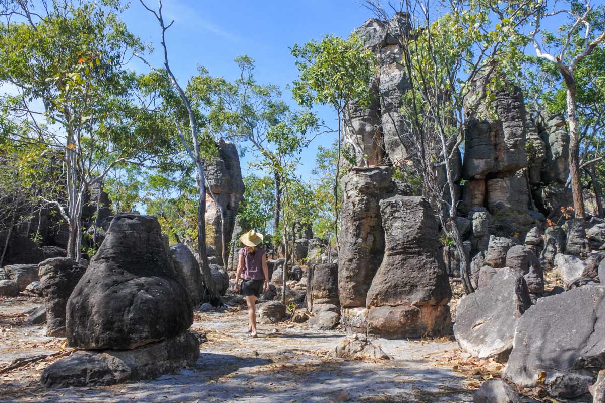 Lost City Rock Formations in Litchfield National Park