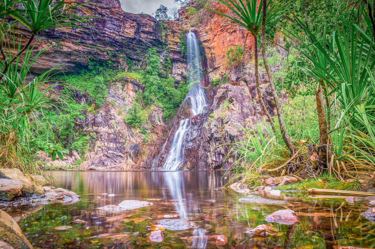 Sandy Creek Falls  in Litchfield National Park, Northern territory