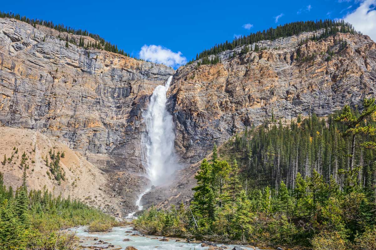 Takakkaw Falls in Yoho National Park