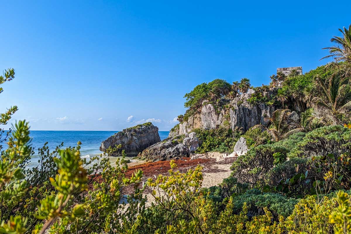Tulum Ruins beach