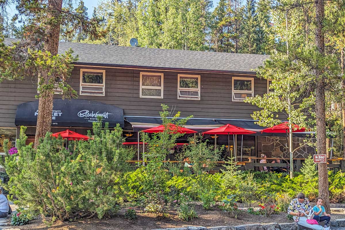 Blackswift Bistro at Johnston Canyon Banff