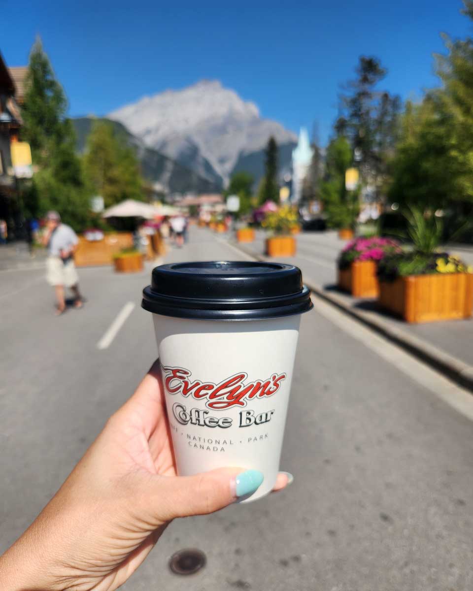 Evelyns Cafe in Banff, Canada