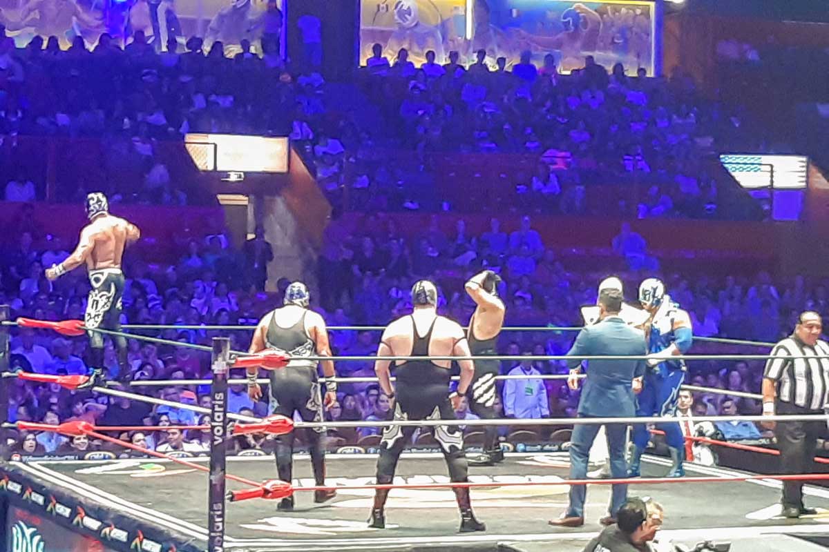 Lucha Libre wrestling show in Mexico City