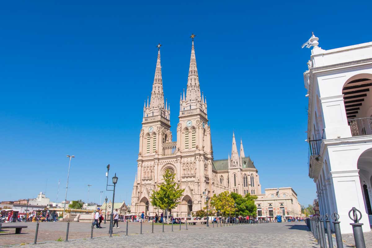 Cathedral in Lujan, Argentina