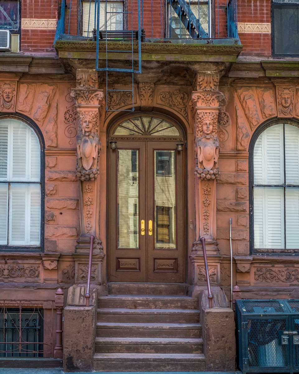 Cute door at Greenwich Village New York City