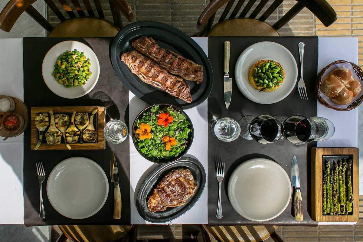 Steak diiner at Don Julio in Buenos Aires