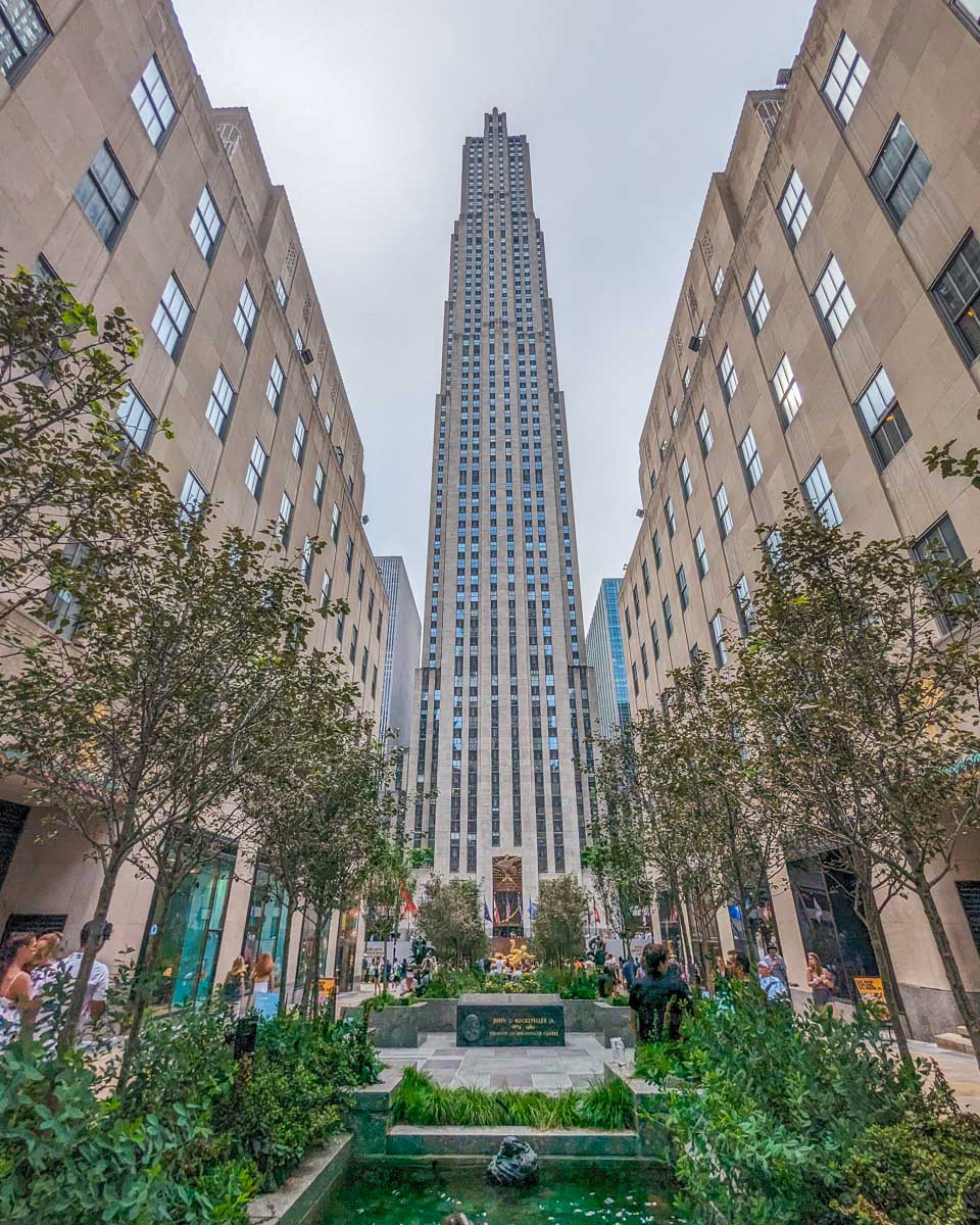 The Rockefeller Center in New York City