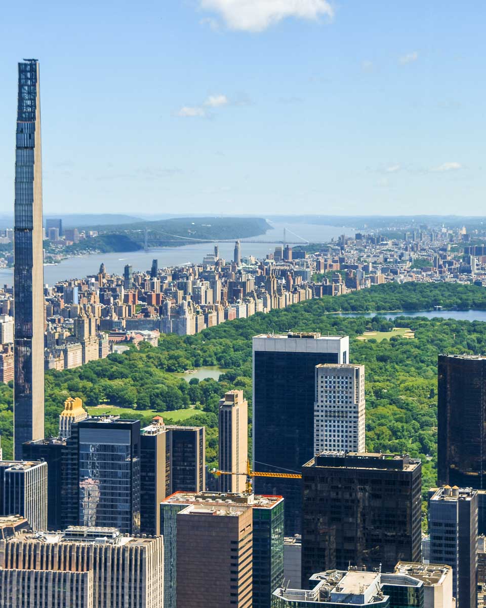 Views of Central Park from SUMMIT One Vanderbilt
