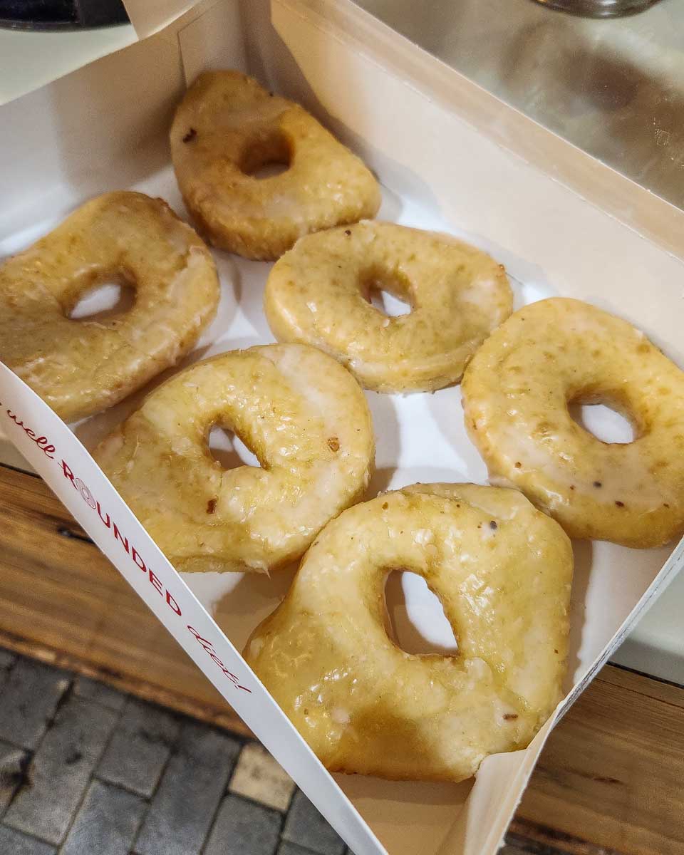 Doughnuts we tried on our Philly food tour