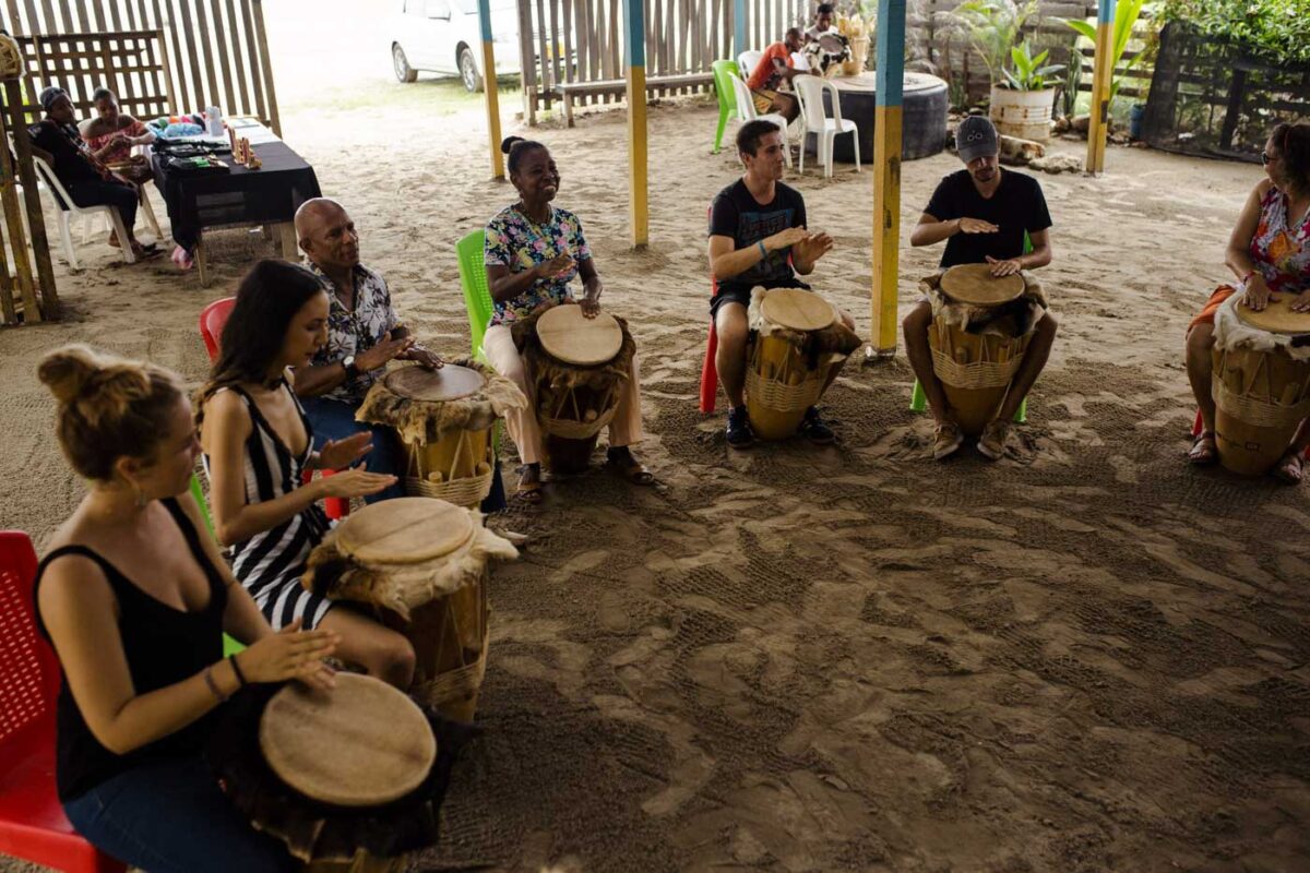 Drumming and Dancing La Boquilla with Tour with Cartagena
