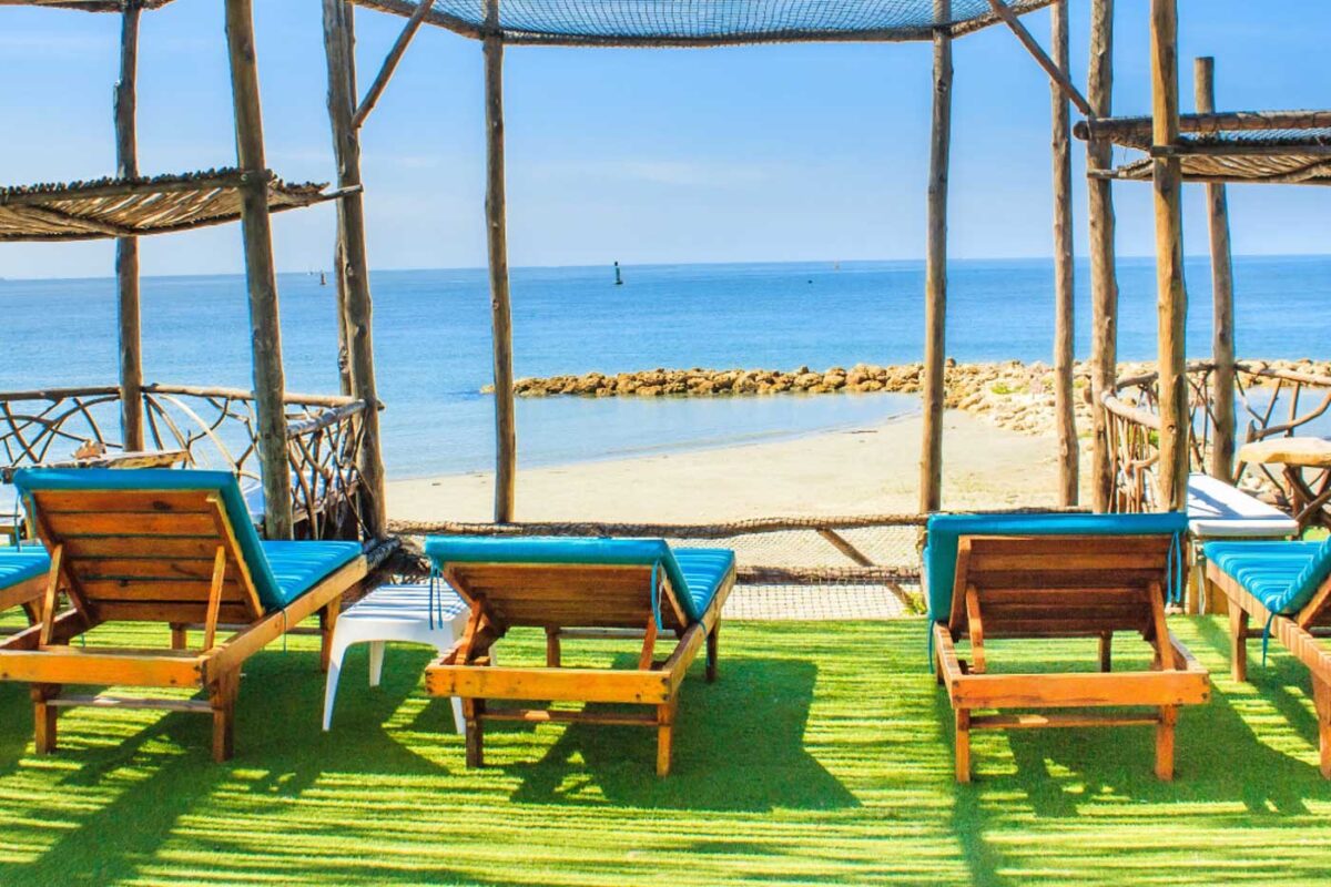 Playa Moreno on Tierra Bomba Island near Cartagena