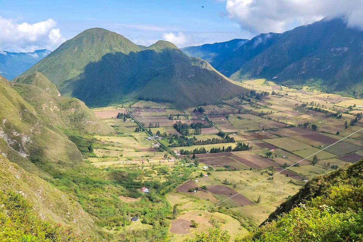Pululahua Reserve in Ecuador