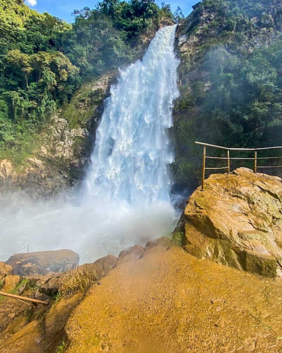 Salto Del Buey Waterfall near Medellin