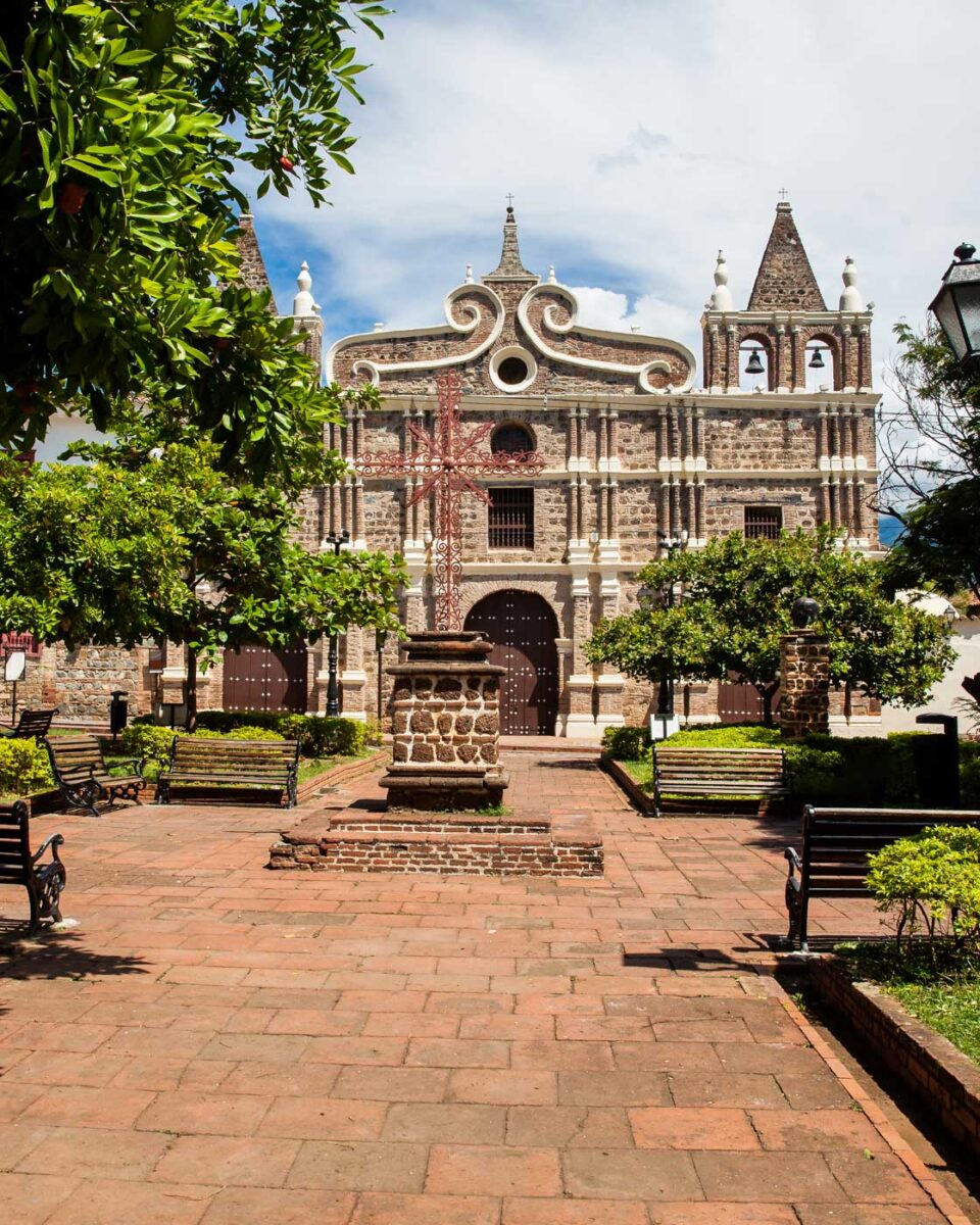 Santa Barbra Church in Santa Fe de Antioquia, Colombia