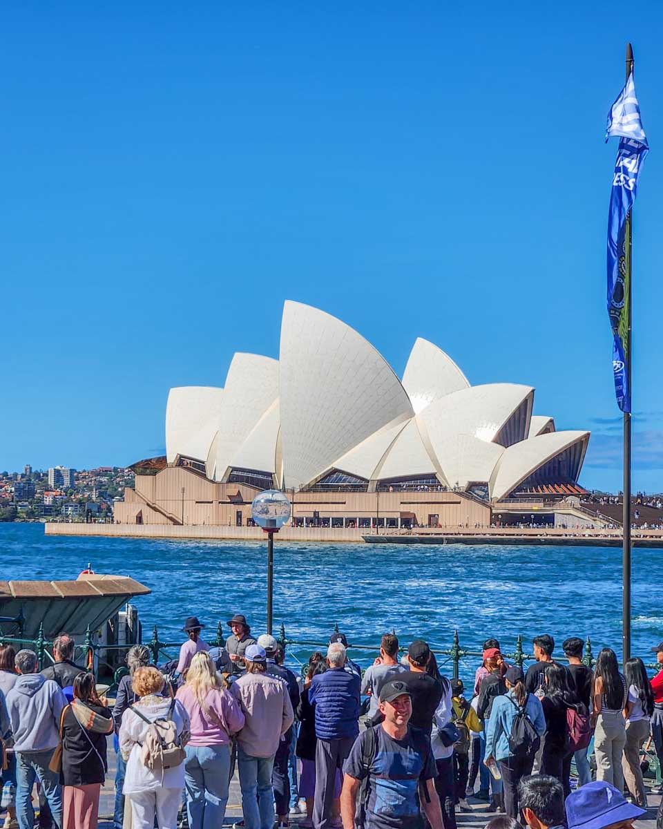 Sydney Opera House as seen from The Rocks, Sydney