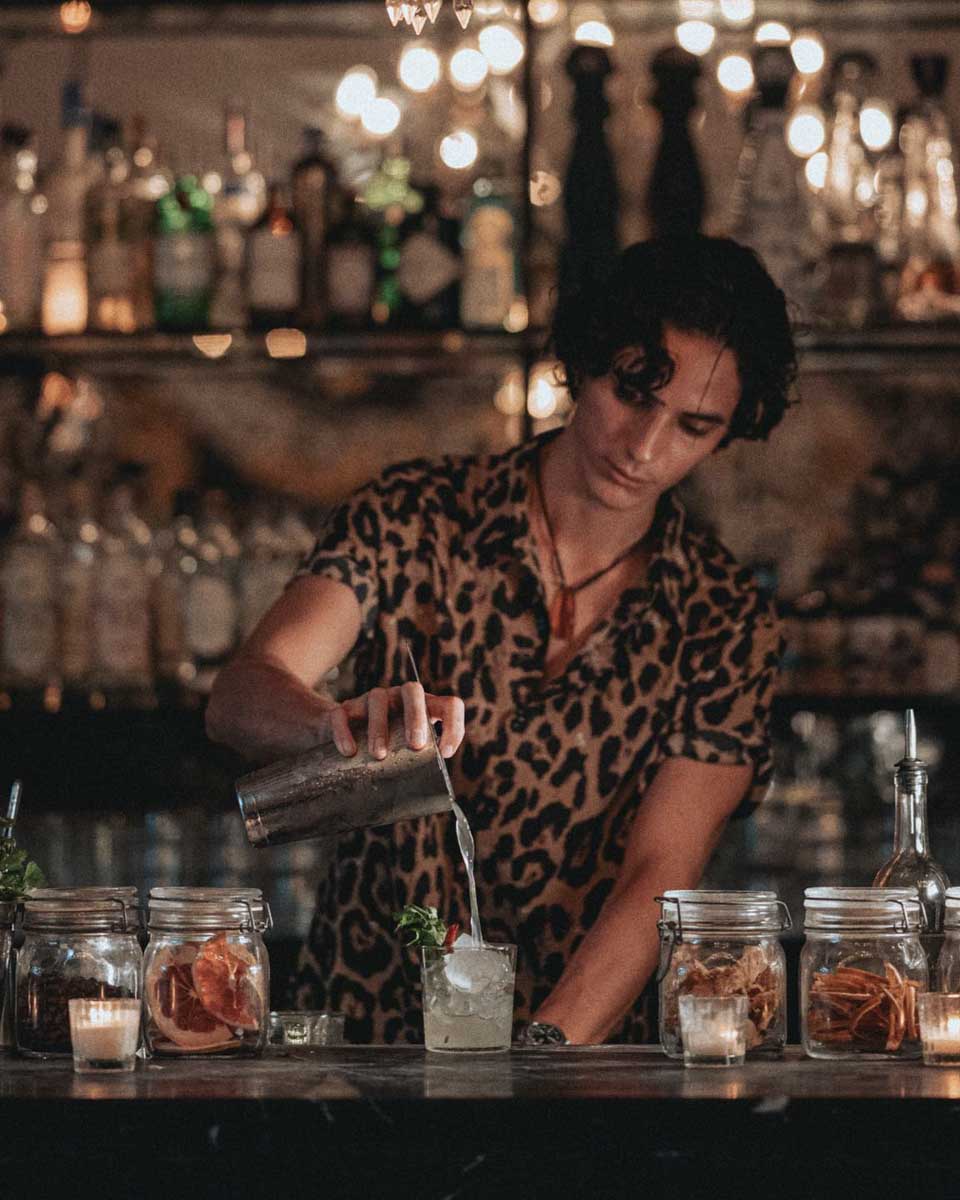 Gitano Tulum bartender