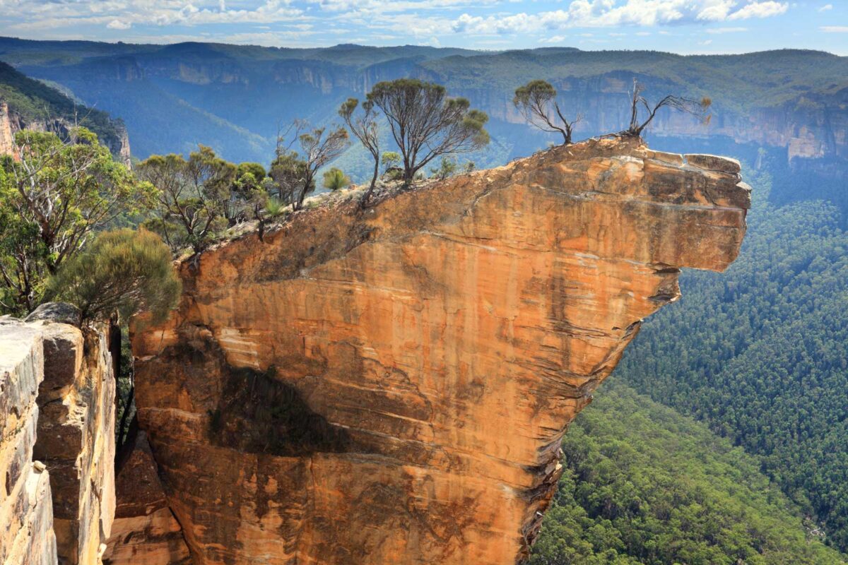 Hanging Rock in Blue Mountains National Park