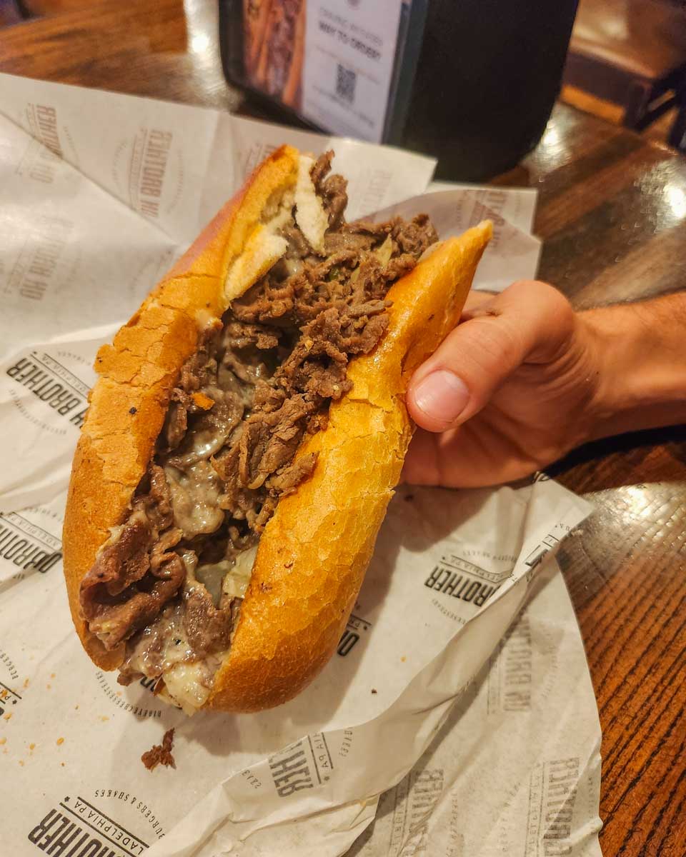 Oh Brother Philly cheese steak in Philadelphia