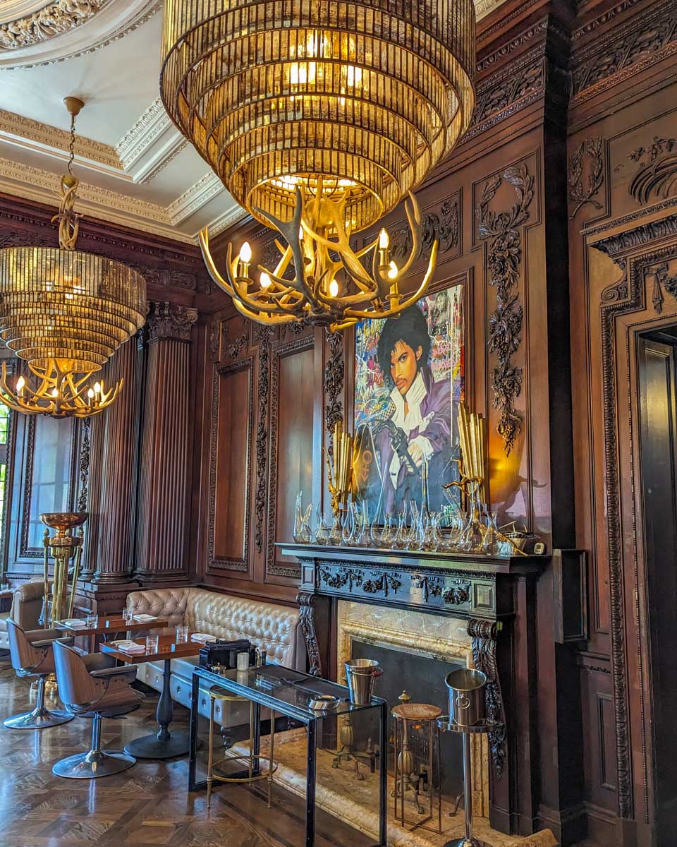 Paintings a decorations at Casa Loma in Toronto