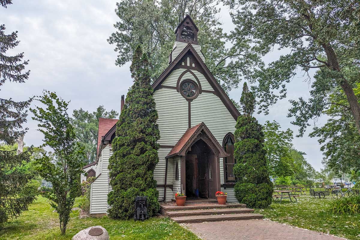 St. Andrew-by-the-Lake church on the Toronto Islands, Canada