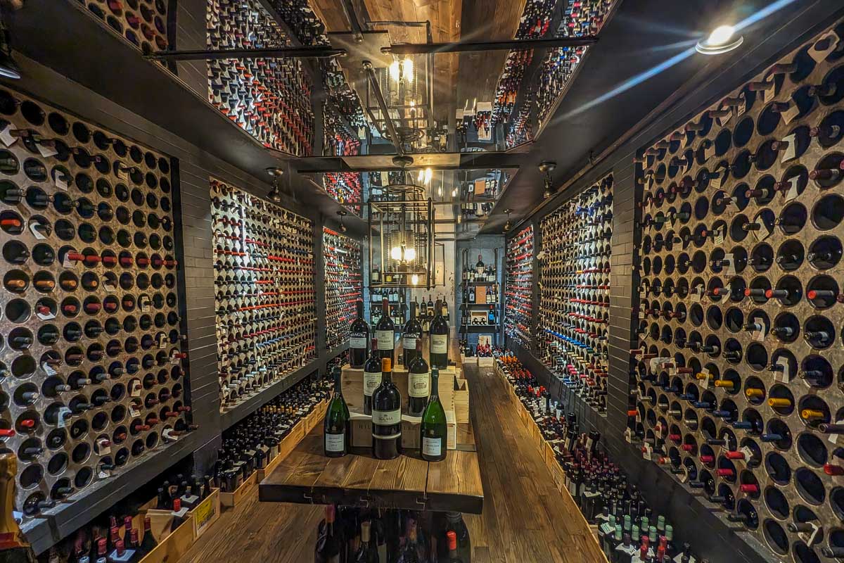 The wine cellar at Casa Loma, Toronto