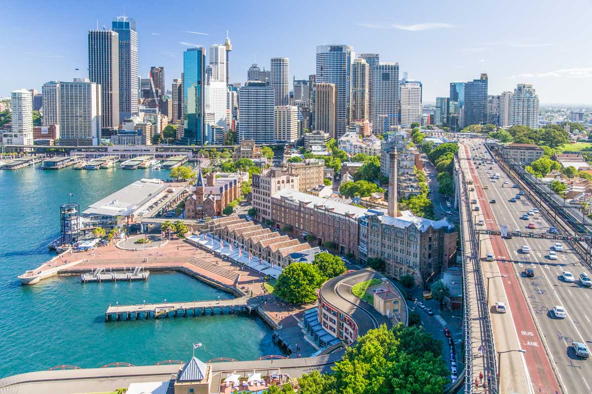 Views of Sydney Harbour from the Sydney Harbour Bridge (2)