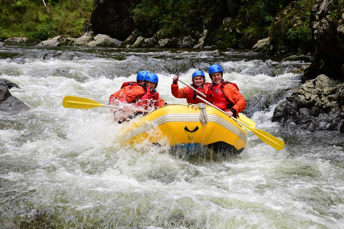 Wellington Rafting tour in Wellington, NZ