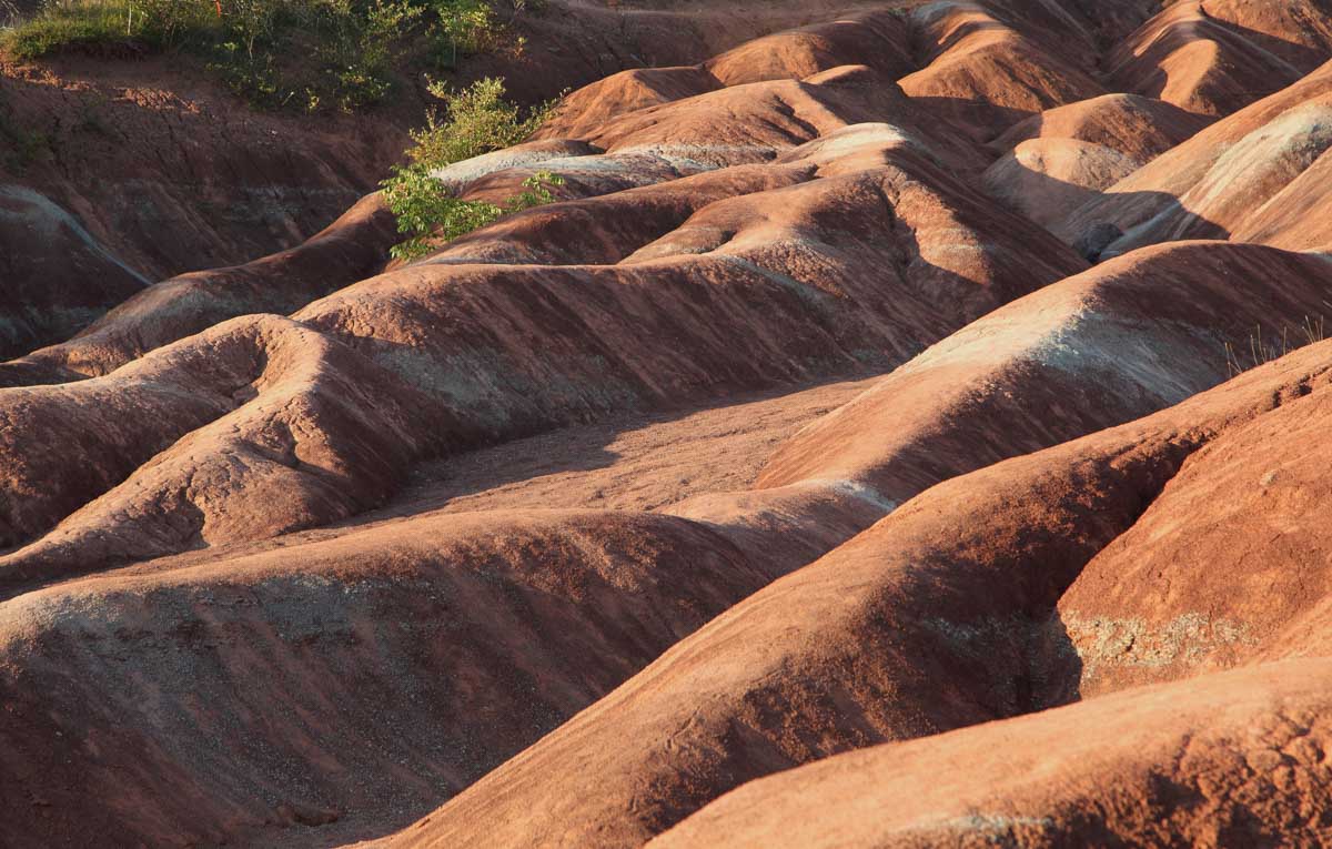 Cheltenham Badlands near Ontario, Canada