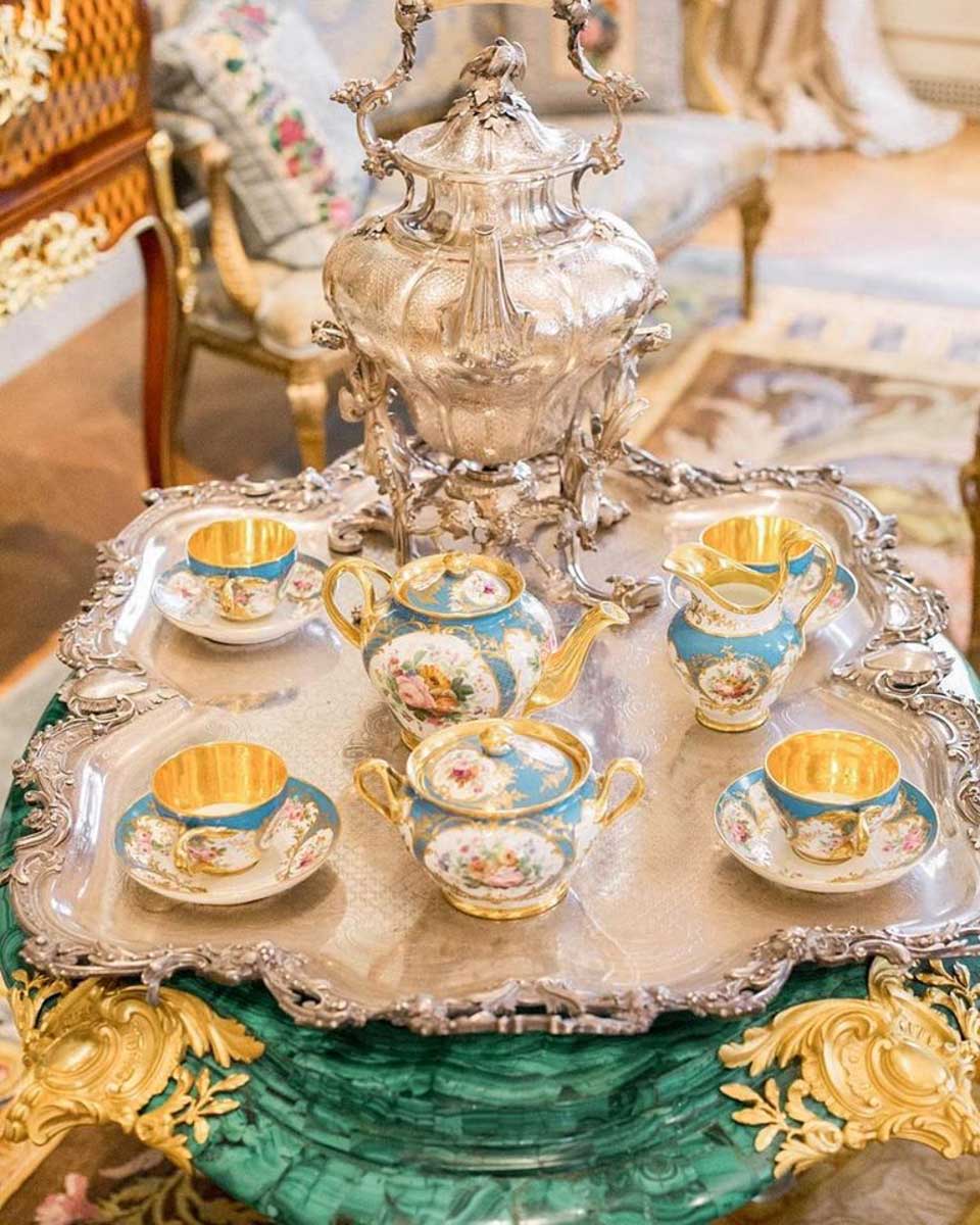 Hillwood Estate, Museum & Gardens high tea