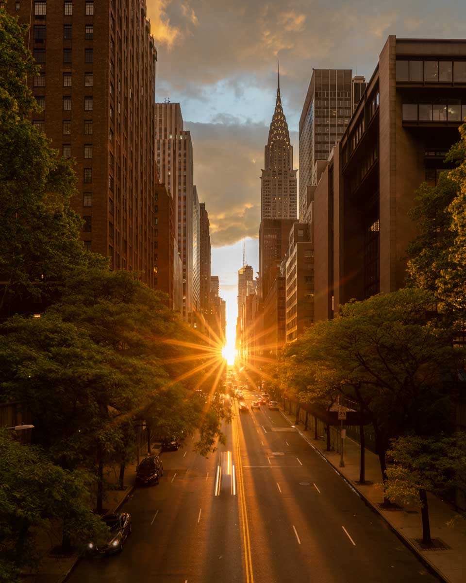 Manhattanhenge in NYC
