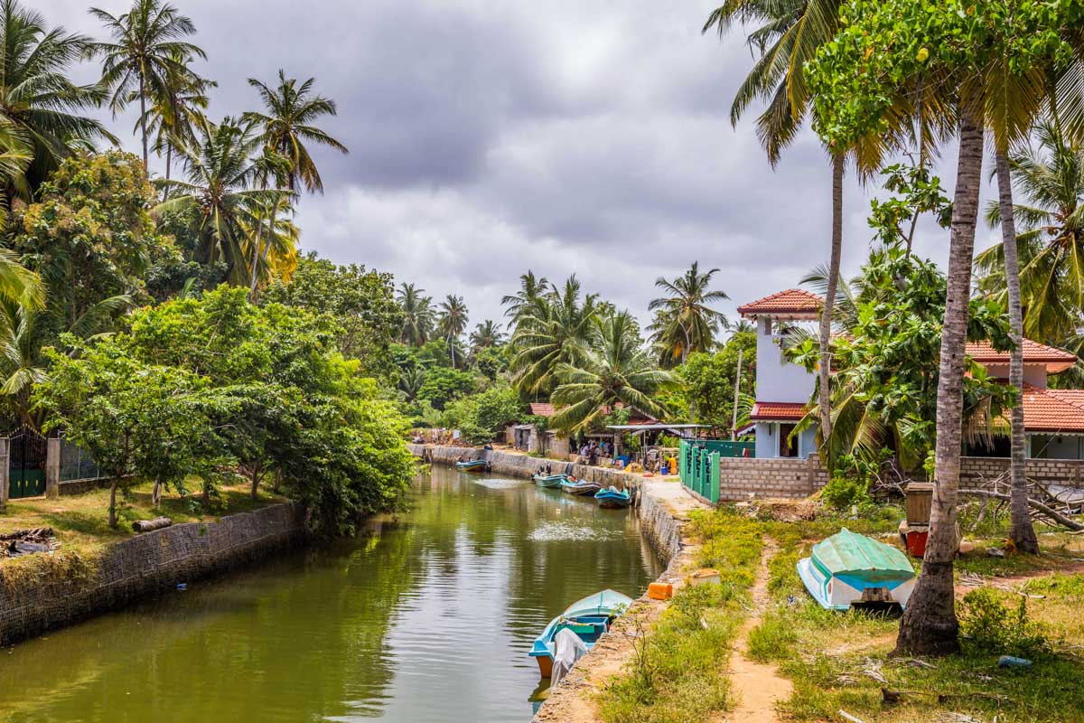 The Dutch Canal in Negombo, Sri Lanka