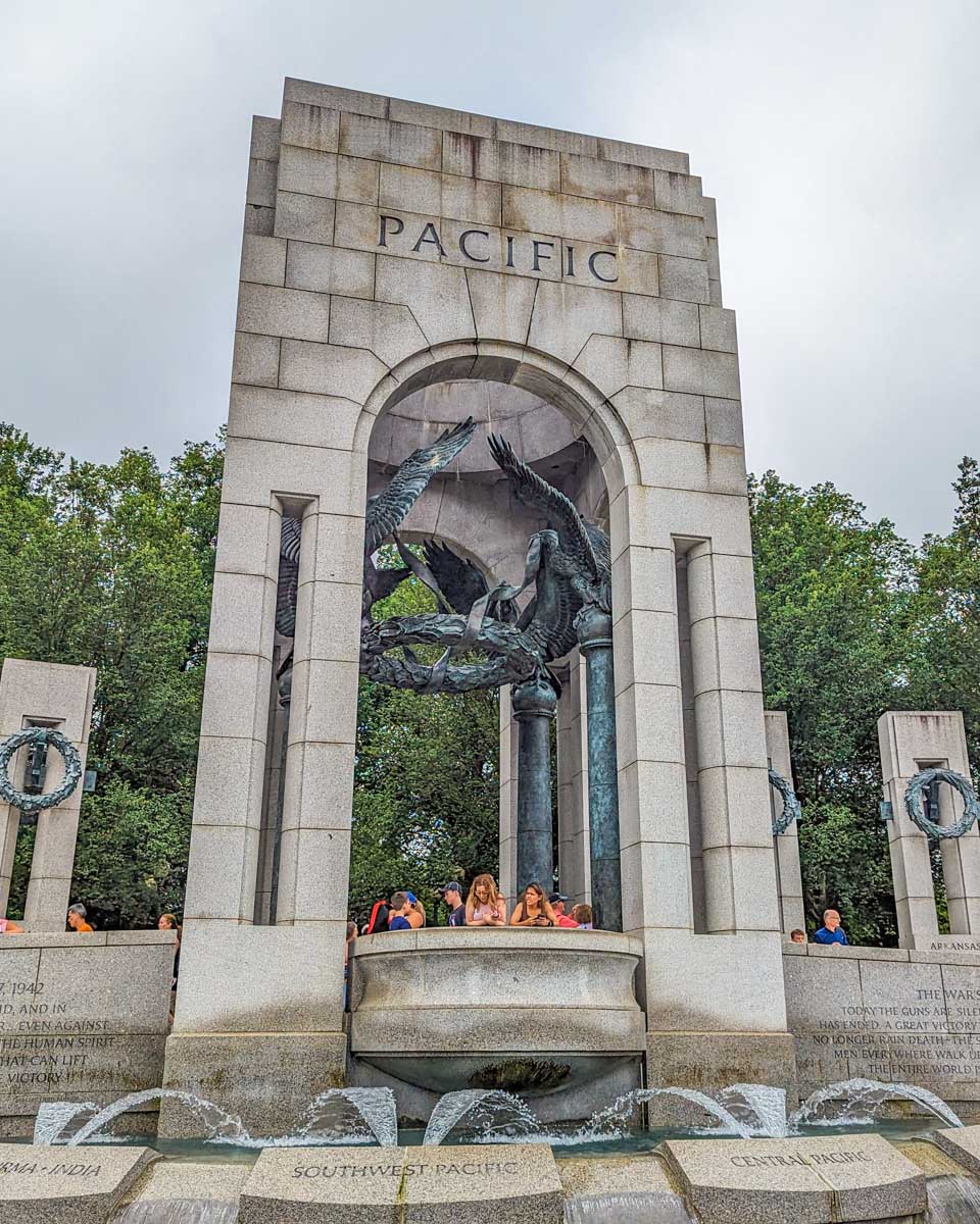 World War II Memorial in Washington DC