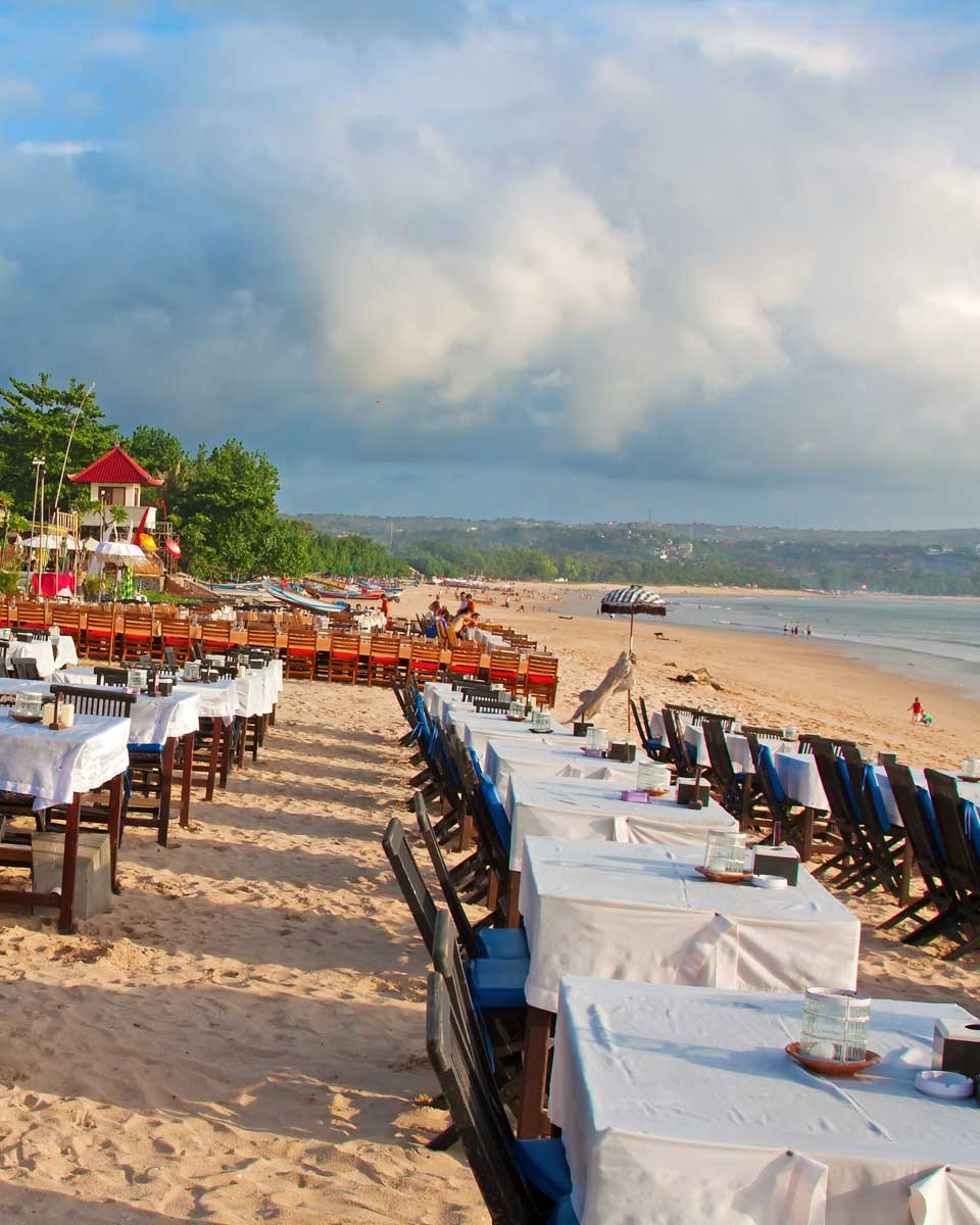 BBQ restaurant at Jimbaran Beach