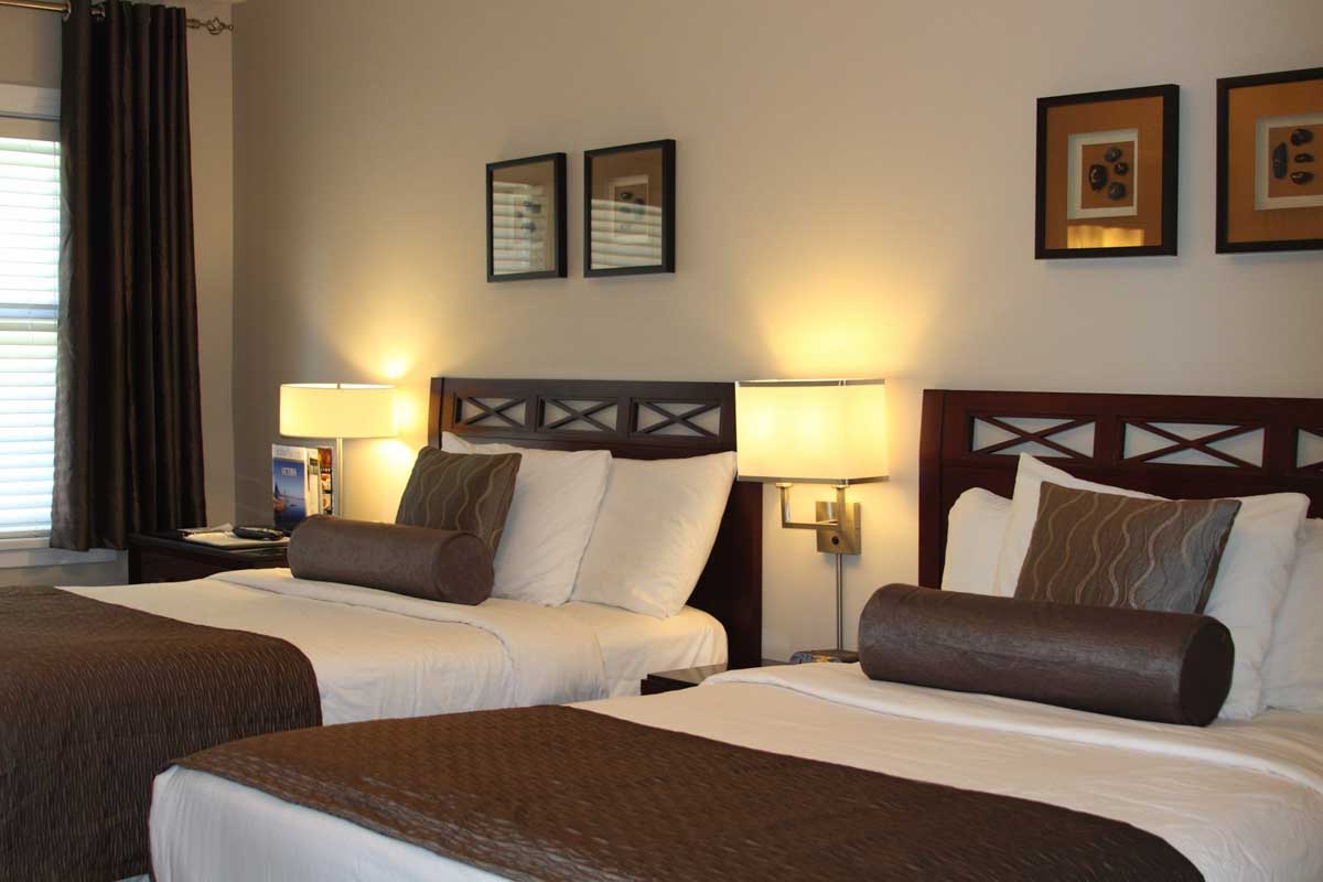 Room at Helm's Inn in Victoria BC