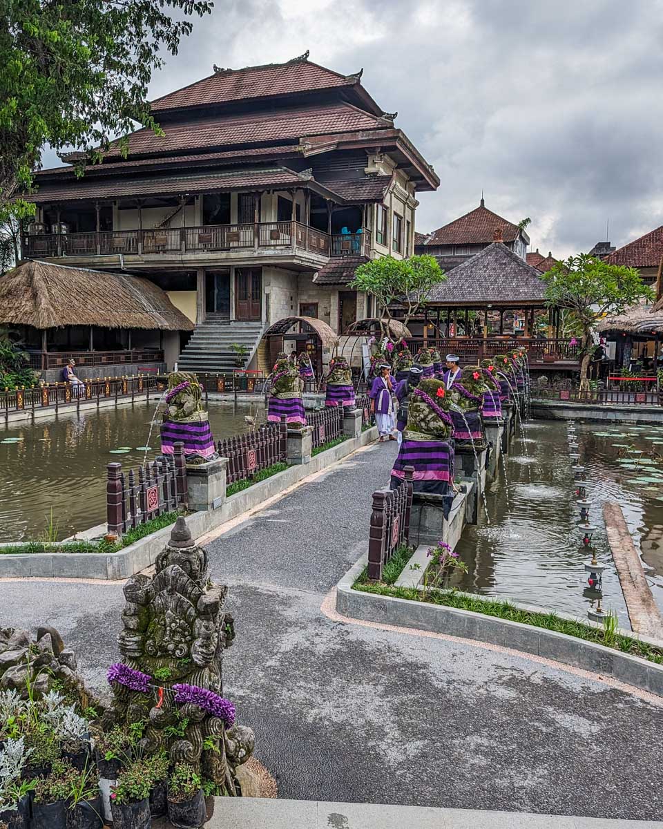The Ubud Water Palace in Bali