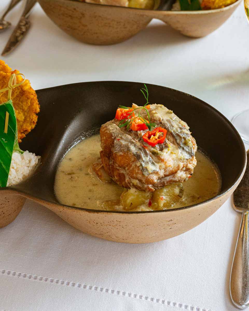 Meal at Restaurante Candé in Cartagena