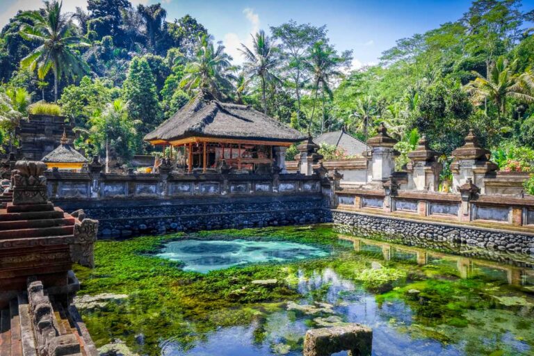 Pura Tirta Empul temple, Ubud, Bali, Indonesia